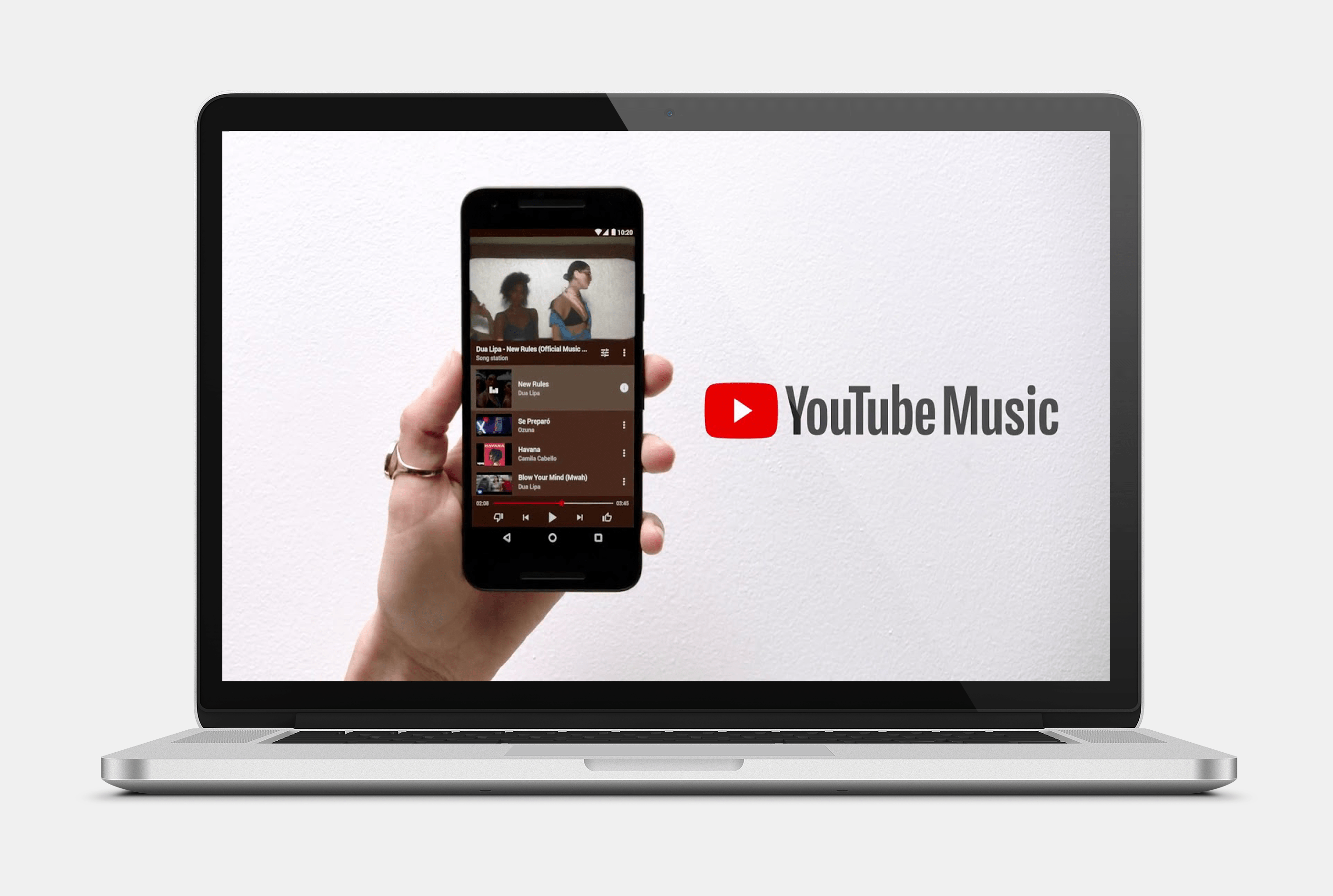 YouTubeミュージックプレイリストに複数の曲を追加する方法