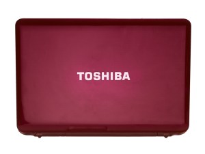 Toshiba Satellite L755D - заден