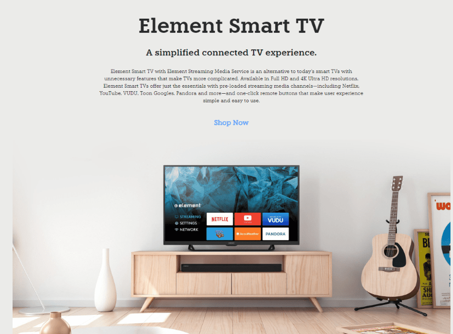 ElementスマートTVでアプリを更新する方法