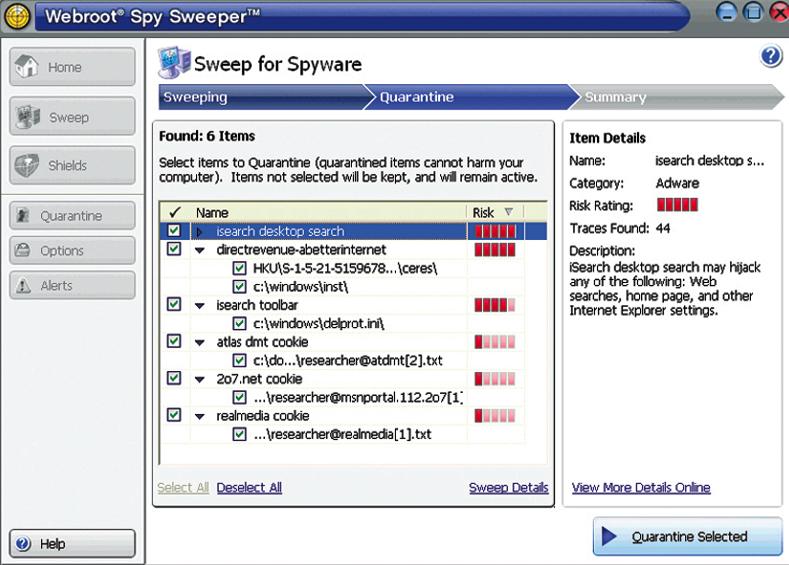 Webroot Spy Sweeper 5 преглед