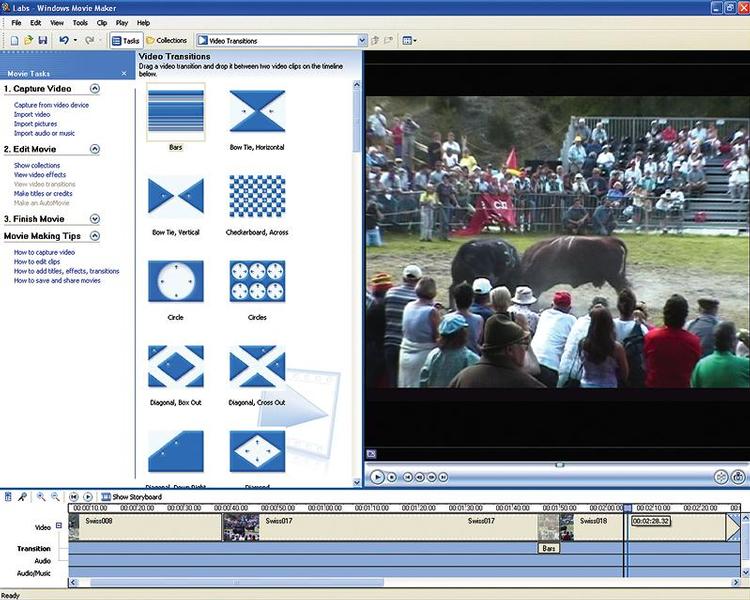 Преглед на Windows Movie Maker 2.1