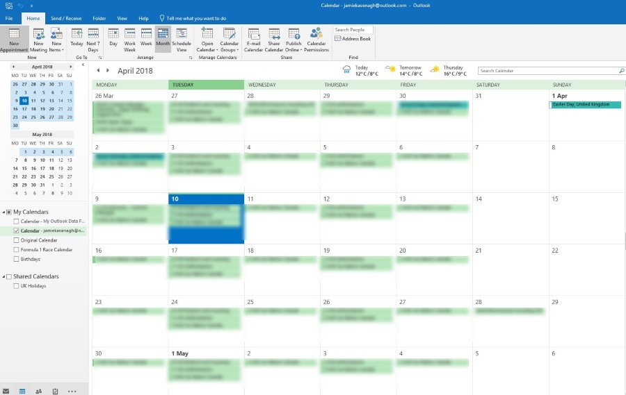 Как да синхронизирате Google Календар с Outlook