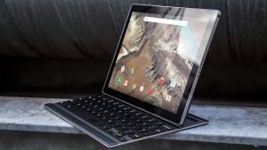 Ulasan Google Pixel C: Tablet dilampirkan pada papan kekunci