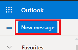 Бутон Outlook New Message