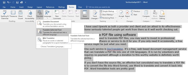 วิธีแปลไฟล์ PDF3