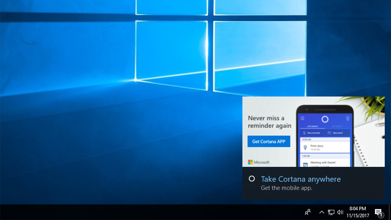 Petua Pantas: Cara Mematikan Pemberitahuan Cortana di Windows 10