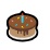 Kek Hari Lahir Emoji