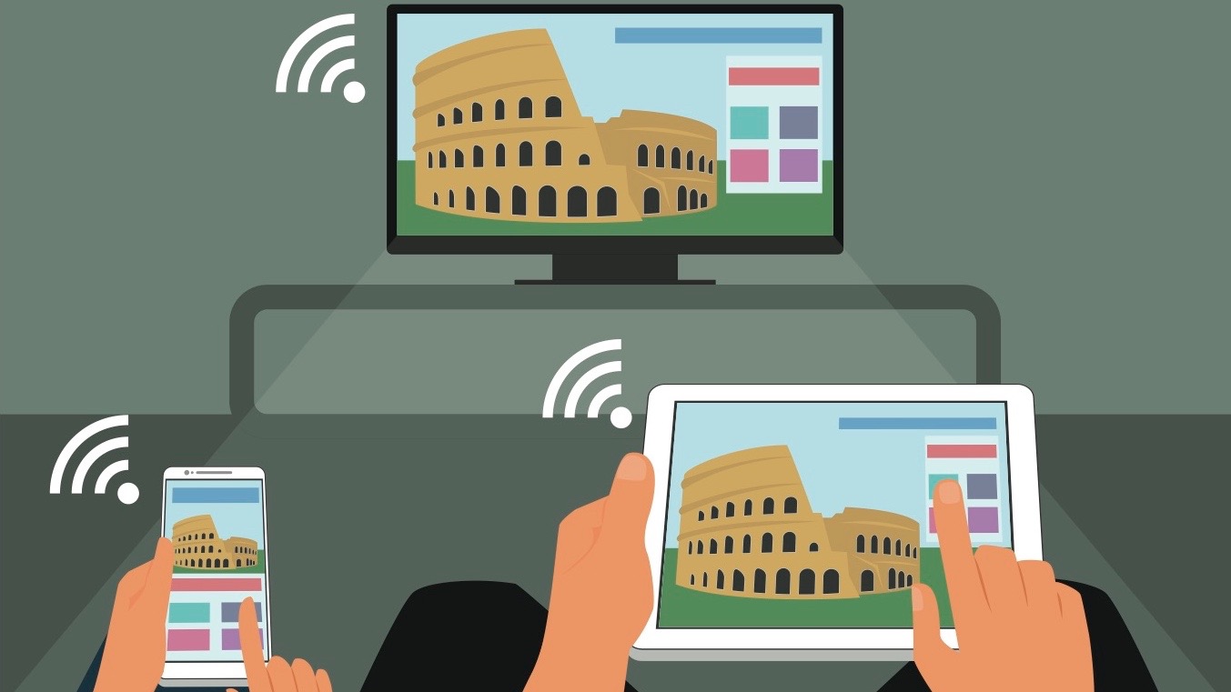 Отразяване на екрана на телефон, iPad или лаптоп към телевизия: Как да преместите телефона си на големия екран
