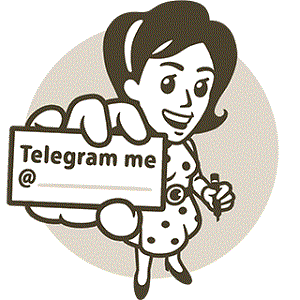 Telegram Добавяне от потребителско име