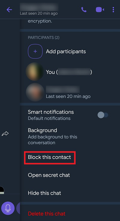Viber как да блокирам без да знам
